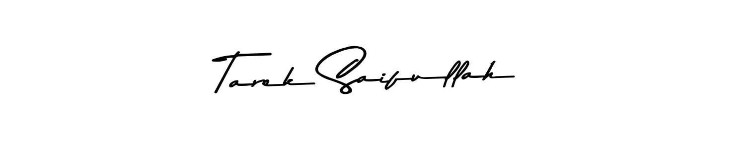 Also we have Tarek Saifullah name is the best signature style. Create professional handwritten signature collection using Asem Kandis PERSONAL USE autograph style. Tarek Saifullah signature style 9 images and pictures png