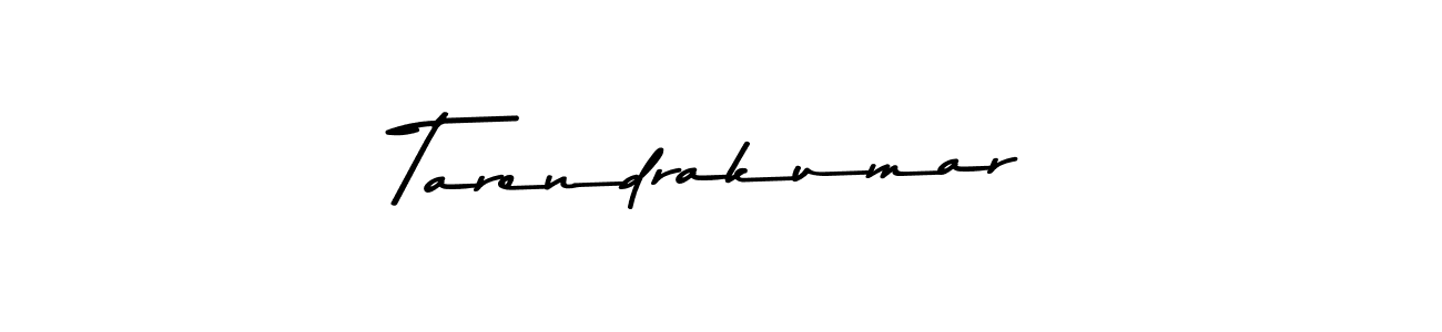 Make a beautiful signature design for name Tarendrakumar. With this signature (Asem Kandis PERSONAL USE) style, you can create a handwritten signature for free. Tarendrakumar signature style 9 images and pictures png