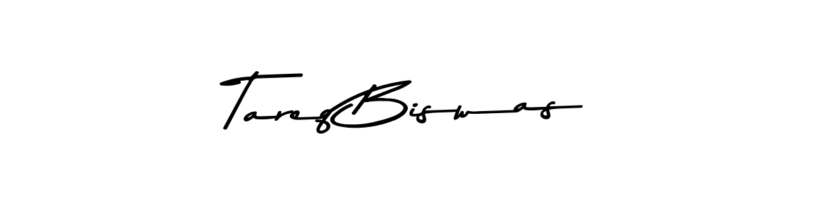 Tareq Biswas stylish signature style. Best Handwritten Sign (Asem Kandis PERSONAL USE) for my name. Handwritten Signature Collection Ideas for my name Tareq Biswas. Tareq Biswas signature style 9 images and pictures png