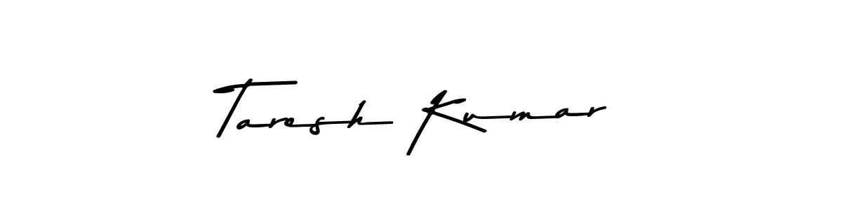 if you are searching for the best signature style for your name Taresh Kumar. so please give up your signature search. here we have designed multiple signature styles  using Asem Kandis PERSONAL USE. Taresh Kumar signature style 9 images and pictures png