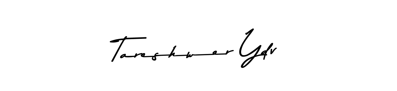 Also we have Tareshwer Ydv name is the best signature style. Create professional handwritten signature collection using Asem Kandis PERSONAL USE autograph style. Tareshwer Ydv signature style 9 images and pictures png