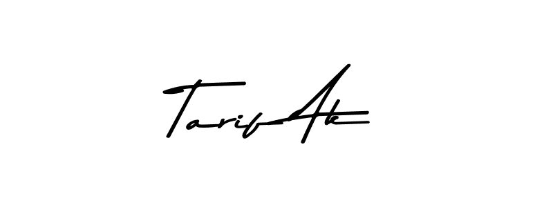 if you are searching for the best signature style for your name Tarif Ak. so please give up your signature search. here we have designed multiple signature styles  using Asem Kandis PERSONAL USE. Tarif Ak signature style 9 images and pictures png