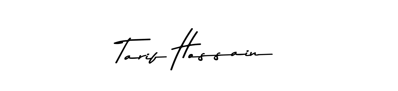 You should practise on your own different ways (Asem Kandis PERSONAL USE) to write your name (Tarif Hossain) in signature. don't let someone else do it for you. Tarif Hossain signature style 9 images and pictures png