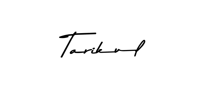 Make a beautiful signature design for name Tarikul. With this signature (Asem Kandis PERSONAL USE) style, you can create a handwritten signature for free. Tarikul signature style 9 images and pictures png