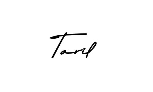 The best way (Asem Kandis PERSONAL USE) to make a short signature is to pick only two or three words in your name. The name Taril include a total of six letters. For converting this name. Taril signature style 9 images and pictures png