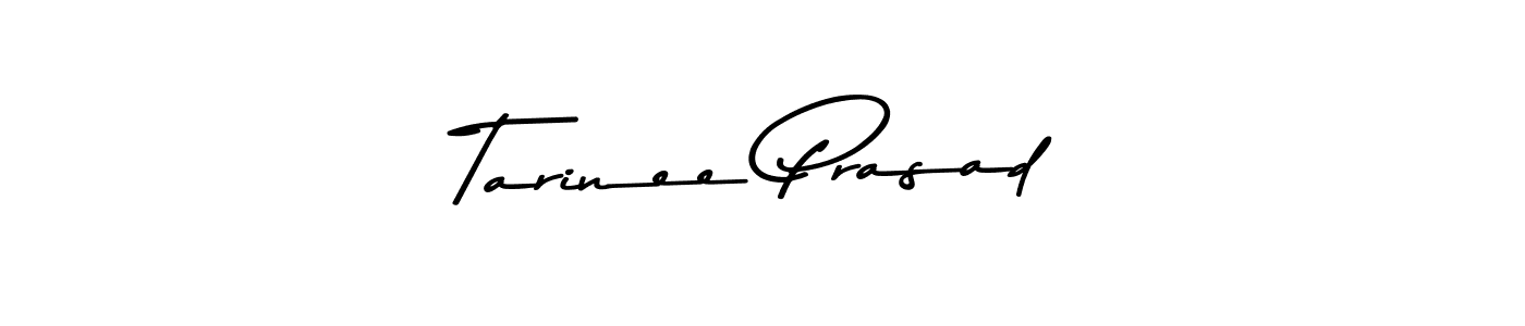 How to make Tarinee Prasad name signature. Use Asem Kandis PERSONAL USE style for creating short signs online. This is the latest handwritten sign. Tarinee Prasad signature style 9 images and pictures png