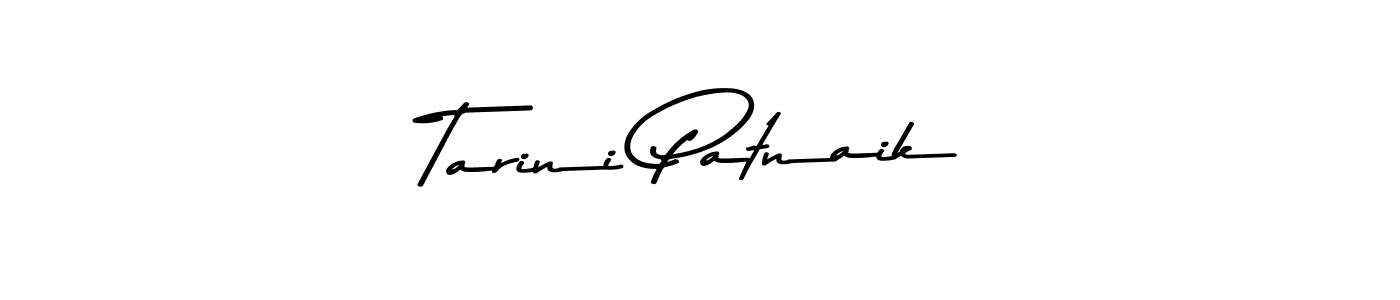 Create a beautiful signature design for name Tarini Patnaik. With this signature (Asem Kandis PERSONAL USE) fonts, you can make a handwritten signature for free. Tarini Patnaik signature style 9 images and pictures png