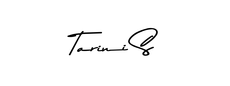 How to Draw Tarini S signature style? Asem Kandis PERSONAL USE is a latest design signature styles for name Tarini S. Tarini S signature style 9 images and pictures png