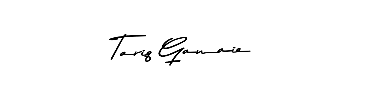 Use a signature maker to create a handwritten signature online. With this signature software, you can design (Asem Kandis PERSONAL USE) your own signature for name Tariq Ganaie. Tariq Ganaie signature style 9 images and pictures png