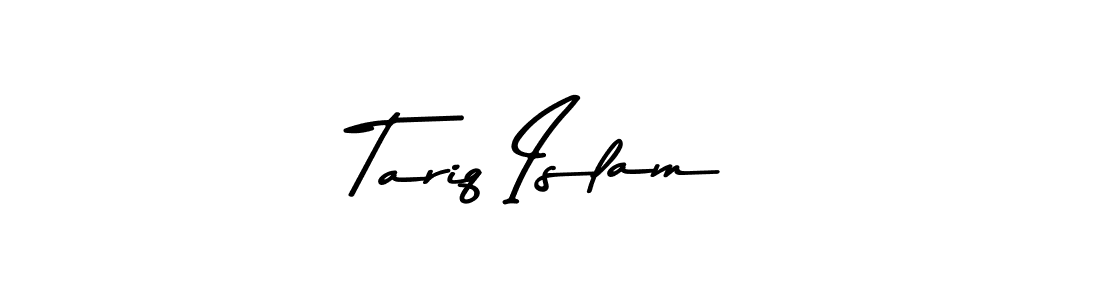 Design your own signature with our free online signature maker. With this signature software, you can create a handwritten (Asem Kandis PERSONAL USE) signature for name Tariq Islam. Tariq Islam signature style 9 images and pictures png