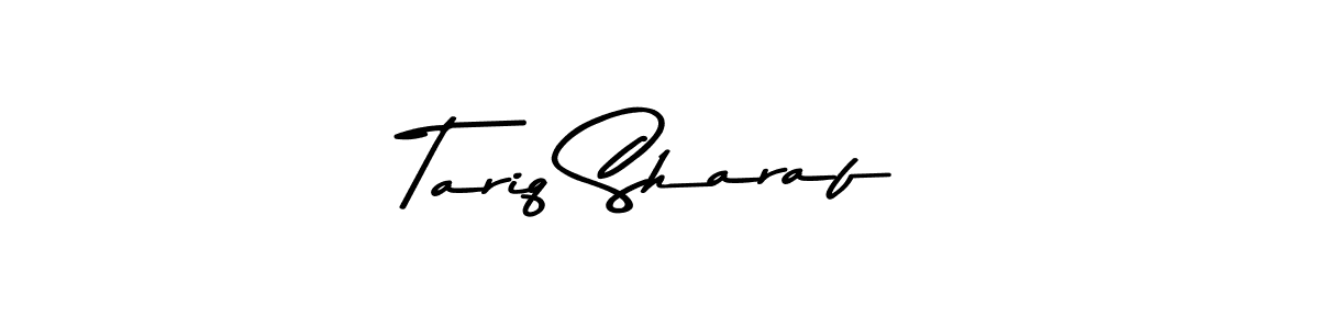 Make a beautiful signature design for name Tariq Sharaf. With this signature (Asem Kandis PERSONAL USE) style, you can create a handwritten signature for free. Tariq Sharaf signature style 9 images and pictures png