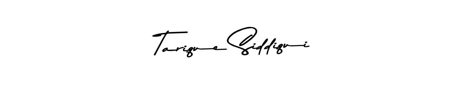 How to make Tarique Siddiqui name signature. Use Asem Kandis PERSONAL USE style for creating short signs online. This is the latest handwritten sign. Tarique Siddiqui signature style 9 images and pictures png