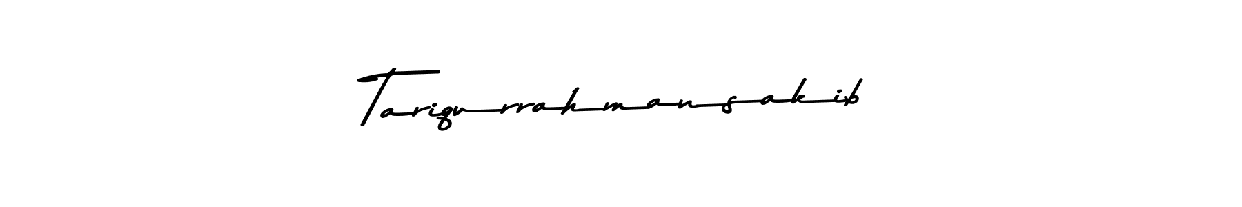 You should practise on your own different ways (Asem Kandis PERSONAL USE) to write your name (Tariqurrahmansakib) in signature. don't let someone else do it for you. Tariqurrahmansakib signature style 9 images and pictures png