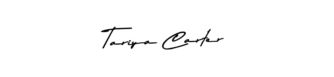 This is the best signature style for the Tariya Carter name. Also you like these signature font (Asem Kandis PERSONAL USE). Mix name signature. Tariya Carter signature style 9 images and pictures png