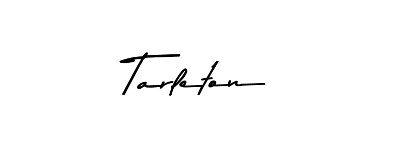 Use a signature maker to create a handwritten signature online. With this signature software, you can design (Asem Kandis PERSONAL USE) your own signature for name Tarleton. Tarleton signature style 9 images and pictures png