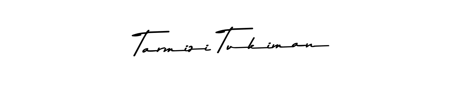 How to make Tarmizi Tukiman name signature. Use Asem Kandis PERSONAL USE style for creating short signs online. This is the latest handwritten sign. Tarmizi Tukiman signature style 9 images and pictures png