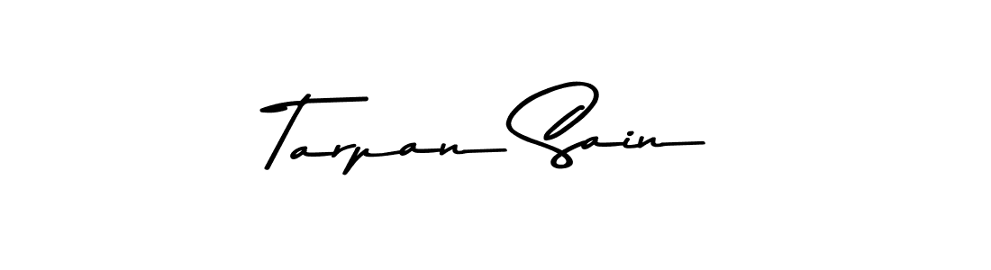 Tarpan Sain stylish signature style. Best Handwritten Sign (Asem Kandis PERSONAL USE) for my name. Handwritten Signature Collection Ideas for my name Tarpan Sain. Tarpan Sain signature style 9 images and pictures png