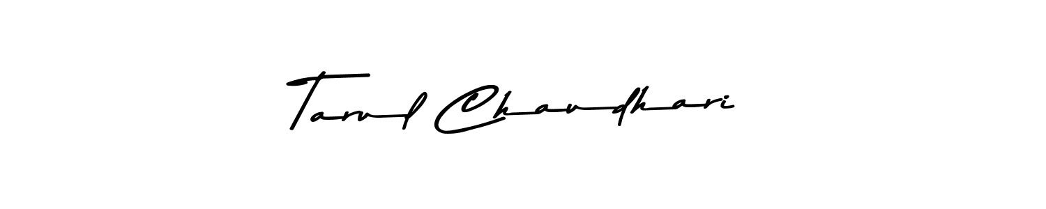 Make a beautiful signature design for name Tarul Chaudhari. Use this online signature maker to create a handwritten signature for free. Tarul Chaudhari signature style 9 images and pictures png