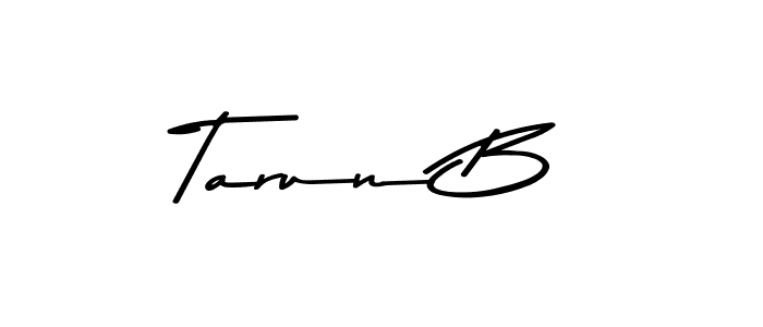 How to make Tarun B signature? Asem Kandis PERSONAL USE is a professional autograph style. Create handwritten signature for Tarun B name. Tarun B signature style 9 images and pictures png