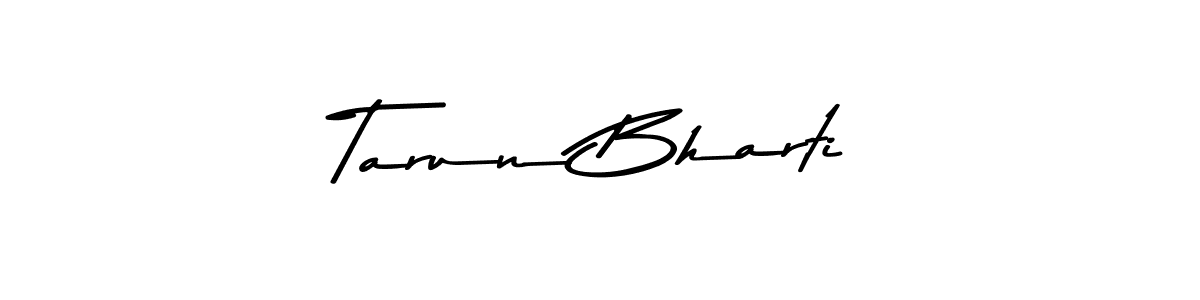 Tarun Bharti stylish signature style. Best Handwritten Sign (Asem Kandis PERSONAL USE) for my name. Handwritten Signature Collection Ideas for my name Tarun Bharti. Tarun Bharti signature style 9 images and pictures png