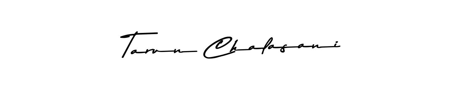 Design your own signature with our free online signature maker. With this signature software, you can create a handwritten (Asem Kandis PERSONAL USE) signature for name Tarun Chalasani. Tarun Chalasani signature style 9 images and pictures png