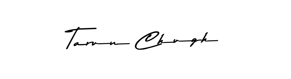 Tarun Chugh stylish signature style. Best Handwritten Sign (Asem Kandis PERSONAL USE) for my name. Handwritten Signature Collection Ideas for my name Tarun Chugh. Tarun Chugh signature style 9 images and pictures png