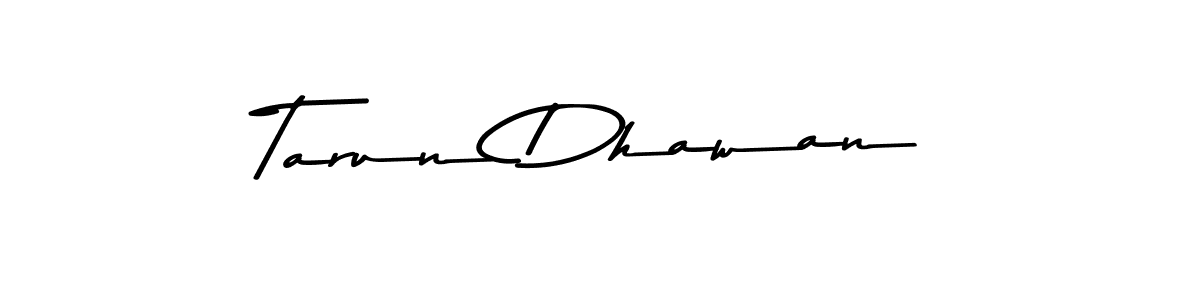 Use a signature maker to create a handwritten signature online. With this signature software, you can design (Asem Kandis PERSONAL USE) your own signature for name Tarun Dhawan. Tarun Dhawan signature style 9 images and pictures png