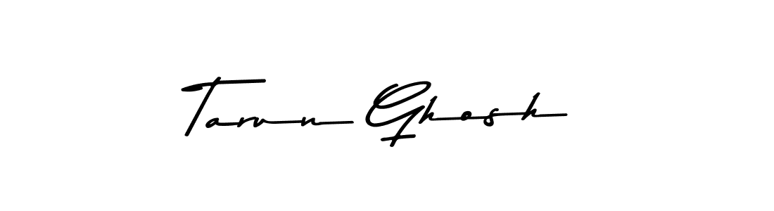 Make a beautiful signature design for name Tarun Ghosh. With this signature (Asem Kandis PERSONAL USE) style, you can create a handwritten signature for free. Tarun Ghosh signature style 9 images and pictures png