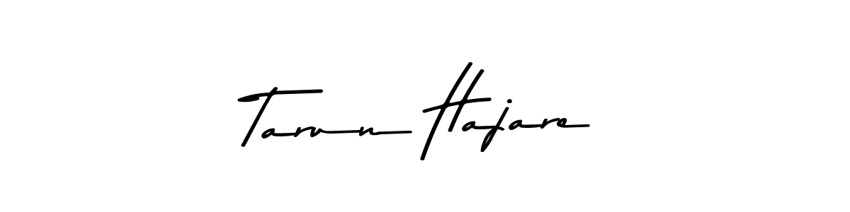 Similarly Asem Kandis PERSONAL USE is the best handwritten signature design. Signature creator online .You can use it as an online autograph creator for name Tarun Hajare. Tarun Hajare signature style 9 images and pictures png