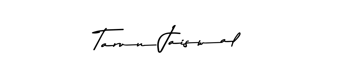 How to make Tarun Jaiswal name signature. Use Asem Kandis PERSONAL USE style for creating short signs online. This is the latest handwritten sign. Tarun Jaiswal signature style 9 images and pictures png