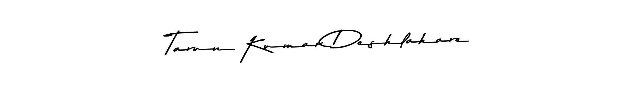Make a beautiful signature design for name Tarun Kumar Deshlahare. With this signature (Asem Kandis PERSONAL USE) style, you can create a handwritten signature for free. Tarun Kumar Deshlahare signature style 9 images and pictures png