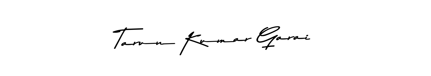 How to make Tarun Kumar Garai name signature. Use Asem Kandis PERSONAL USE style for creating short signs online. This is the latest handwritten sign. Tarun Kumar Garai signature style 9 images and pictures png