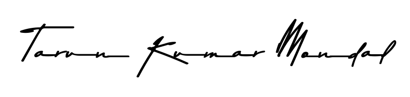 Use a signature maker to create a handwritten signature online. With this signature software, you can design (Asem Kandis PERSONAL USE) your own signature for name Tarun Kumar Mondal. Tarun Kumar Mondal signature style 9 images and pictures png