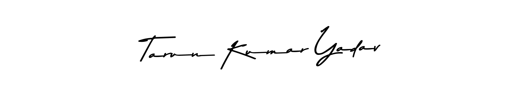 Make a beautiful signature design for name Tarun Kumar Yadav. With this signature (Asem Kandis PERSONAL USE) style, you can create a handwritten signature for free. Tarun Kumar Yadav signature style 9 images and pictures png