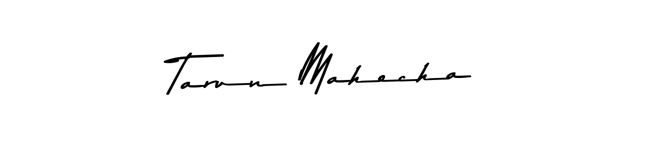 Make a beautiful signature design for name Tarun Mahecha. With this signature (Asem Kandis PERSONAL USE) style, you can create a handwritten signature for free. Tarun Mahecha signature style 9 images and pictures png