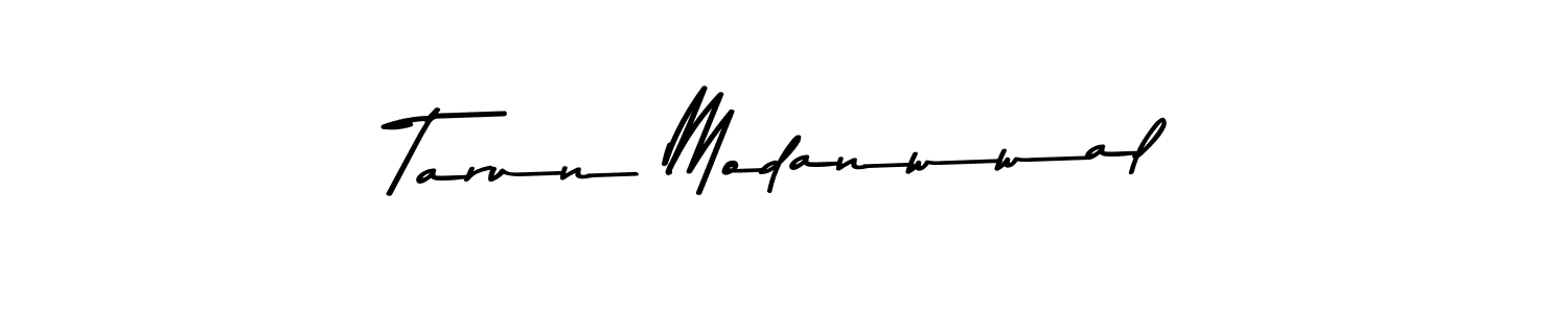 Use a signature maker to create a handwritten signature online. With this signature software, you can design (Asem Kandis PERSONAL USE) your own signature for name Tarun Modanwwal. Tarun Modanwwal signature style 9 images and pictures png