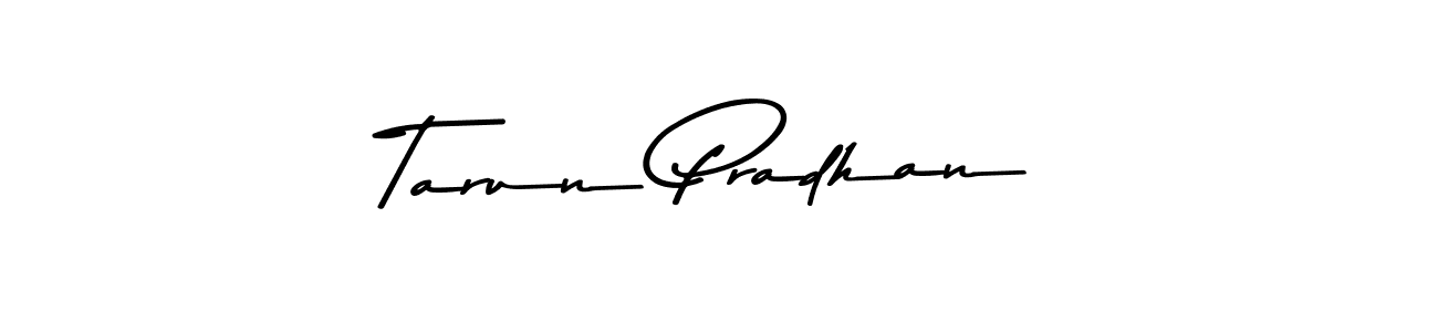 Use a signature maker to create a handwritten signature online. With this signature software, you can design (Asem Kandis PERSONAL USE) your own signature for name Tarun Pradhan. Tarun Pradhan signature style 9 images and pictures png