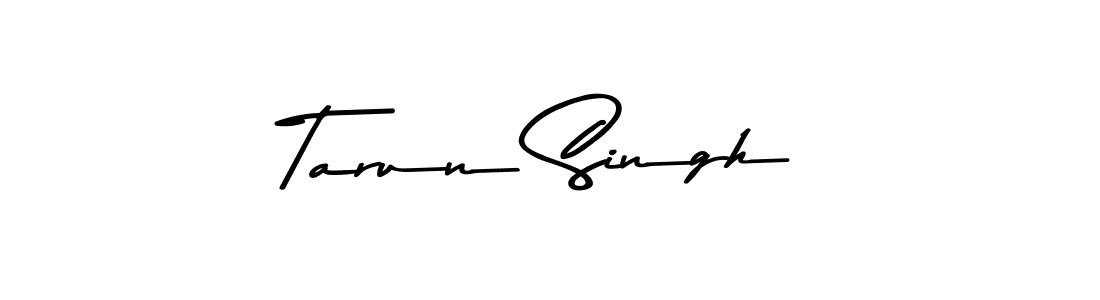 Make a beautiful signature design for name Tarun Singh. With this signature (Asem Kandis PERSONAL USE) style, you can create a handwritten signature for free. Tarun Singh signature style 9 images and pictures png