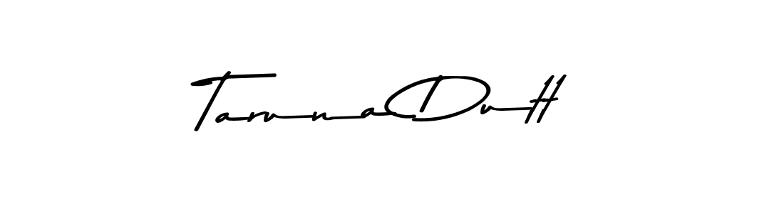 Also You can easily find your signature by using the search form. We will create Taruna Dutt name handwritten signature images for you free of cost using Asem Kandis PERSONAL USE sign style. Taruna Dutt signature style 9 images and pictures png