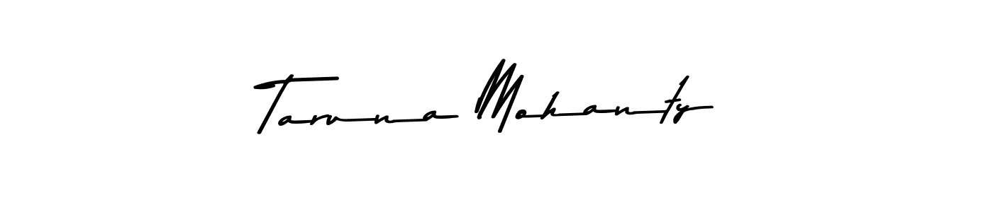 Also You can easily find your signature by using the search form. We will create Taruna Mohanty name handwritten signature images for you free of cost using Asem Kandis PERSONAL USE sign style. Taruna Mohanty signature style 9 images and pictures png
