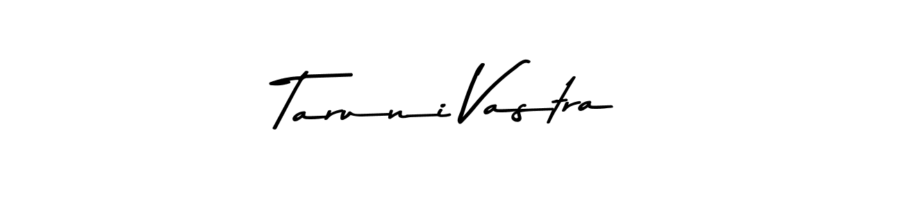 Create a beautiful signature design for name Taruni Vastra. With this signature (Asem Kandis PERSONAL USE) fonts, you can make a handwritten signature for free. Taruni Vastra signature style 9 images and pictures png