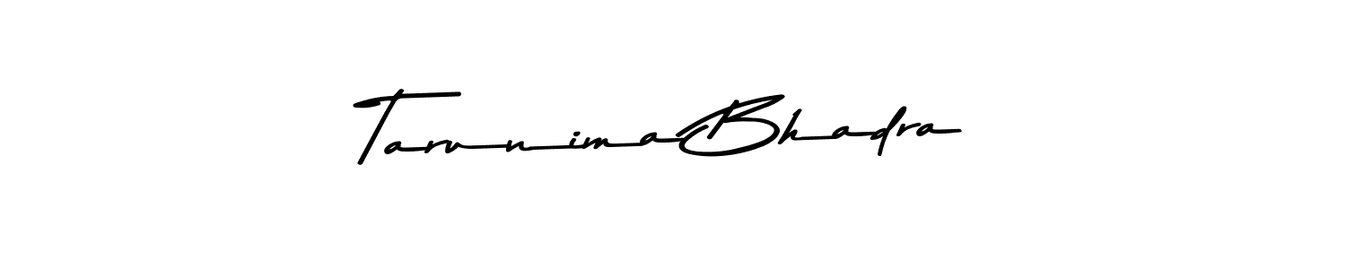 You can use this online signature creator to create a handwritten signature for the name Tarunima Bhadra. This is the best online autograph maker. Tarunima Bhadra signature style 9 images and pictures png