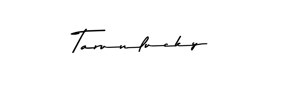 It looks lik you need a new signature style for name Tarunlucky. Design unique handwritten (Asem Kandis PERSONAL USE) signature with our free signature maker in just a few clicks. Tarunlucky signature style 9 images and pictures png