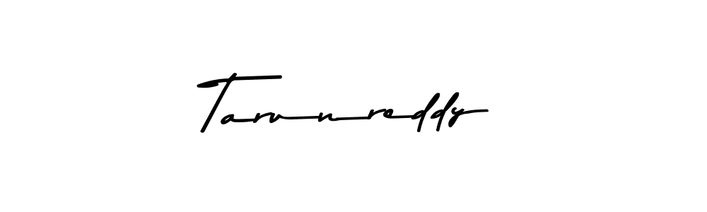 Make a beautiful signature design for name Tarunreddy. With this signature (Asem Kandis PERSONAL USE) style, you can create a handwritten signature for free. Tarunreddy signature style 9 images and pictures png