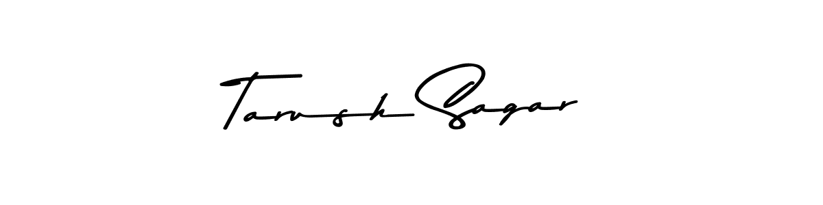 Design your own signature with our free online signature maker. With this signature software, you can create a handwritten (Asem Kandis PERSONAL USE) signature for name Tarush Sagar. Tarush Sagar signature style 9 images and pictures png