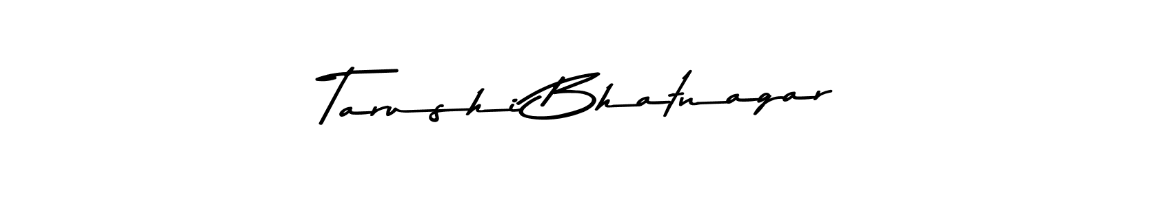 Similarly Asem Kandis PERSONAL USE is the best handwritten signature design. Signature creator online .You can use it as an online autograph creator for name Tarushi Bhatnagar. Tarushi Bhatnagar signature style 9 images and pictures png