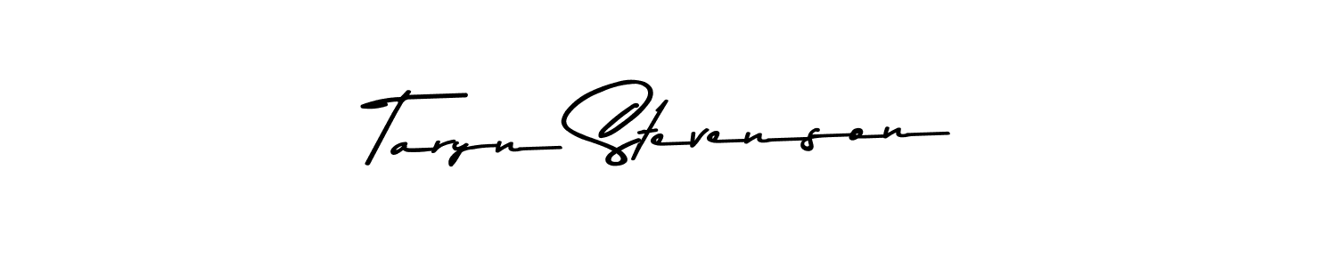 Taryn Stevenson stylish signature style. Best Handwritten Sign (Asem Kandis PERSONAL USE) for my name. Handwritten Signature Collection Ideas for my name Taryn Stevenson. Taryn Stevenson signature style 9 images and pictures png