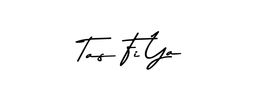 Make a beautiful signature design for name Tas Fi Ya. Use this online signature maker to create a handwritten signature for free. Tas Fi Ya signature style 9 images and pictures png
