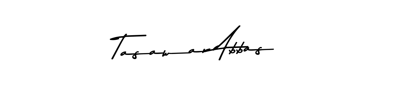 Use a signature maker to create a handwritten signature online. With this signature software, you can design (Asem Kandis PERSONAL USE) your own signature for name Tasawar Abbas. Tasawar Abbas signature style 9 images and pictures png