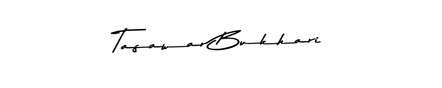 if you are searching for the best signature style for your name Tasawar Bukhari. so please give up your signature search. here we have designed multiple signature styles  using Asem Kandis PERSONAL USE. Tasawar Bukhari signature style 9 images and pictures png